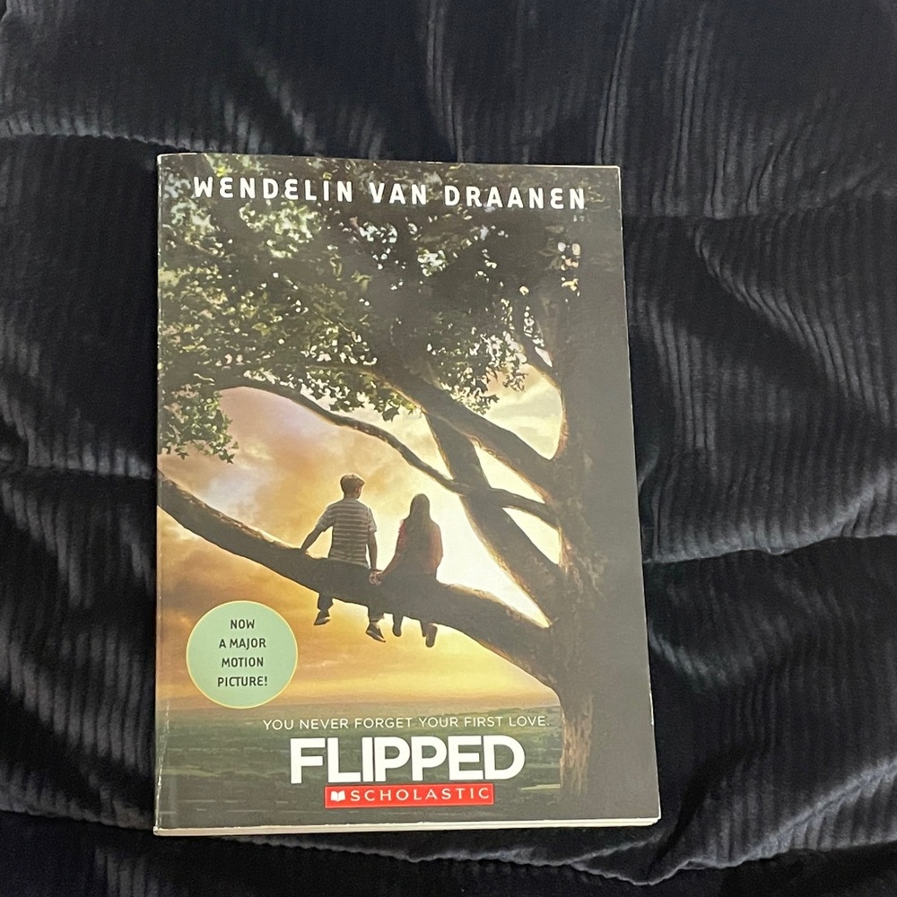 Scholastic Flipped Book with Black and Green Cover